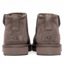 UGG Mens Classic Ultra Mini Zip Boot Smoke