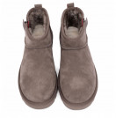 UGG Mens Classic Ultra Mini Zip Boot Smoke